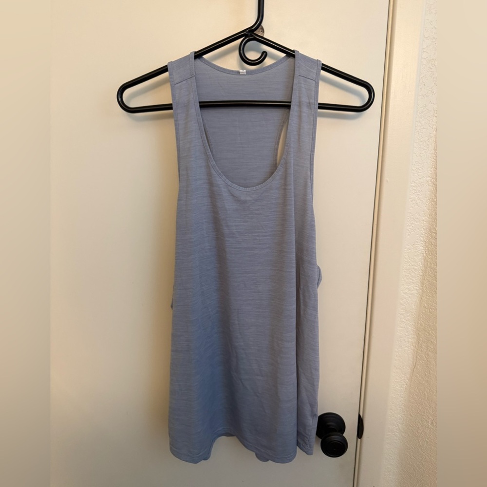 Mens Gray Sleeveless Top